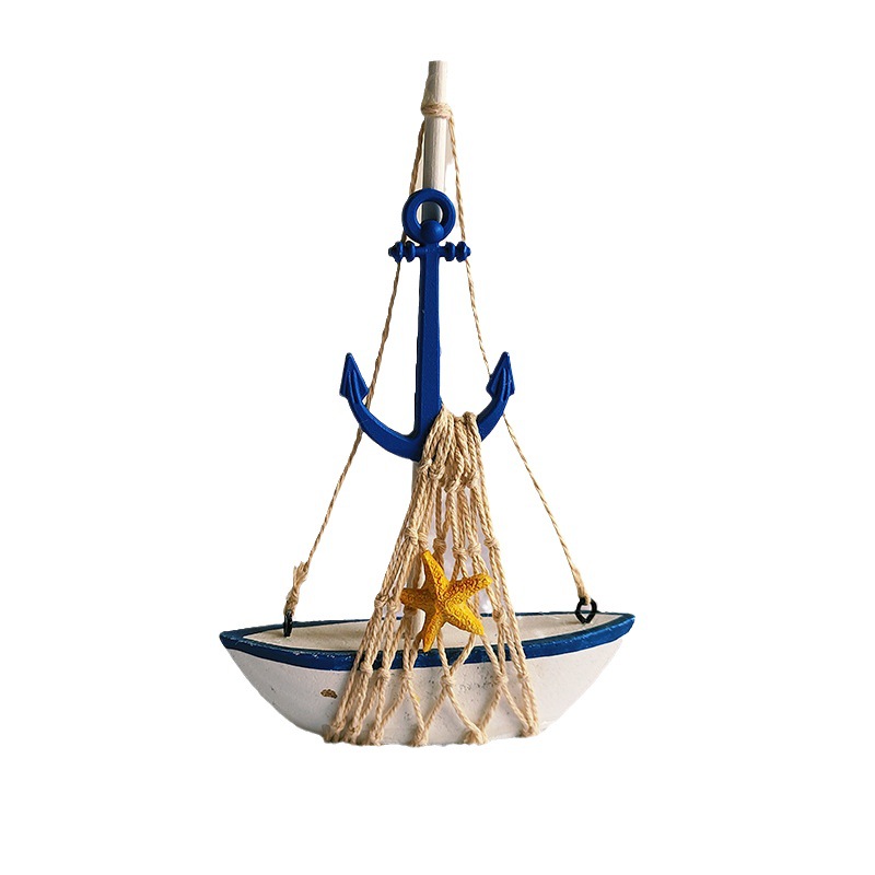 Factory Mediterranean style sailing decoration and furnishings porch desktop bookshelf ornaments theme wedding table props