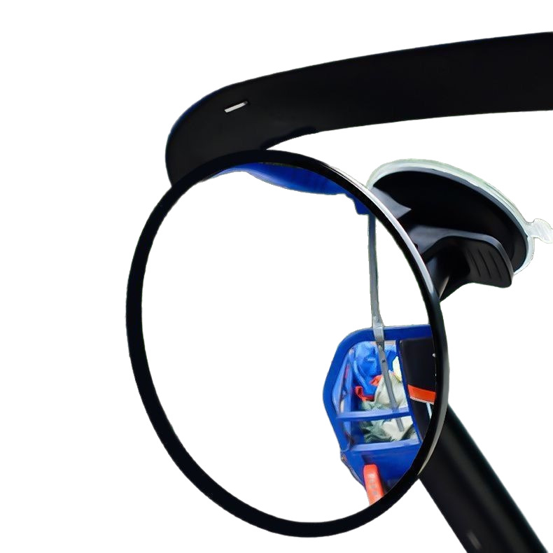 Tricycle Rearview Mirror Suction Cup Electric Convex Reversing Mirror Baby Large Field of View Reflector Suction Cup Universal