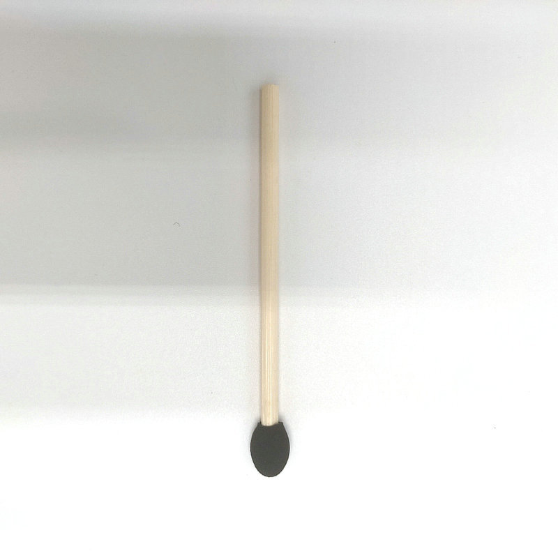 Disposable Eyeshadow Stick Sponge Bamboo Handle Eyeshadow Brush Portable Blending Stick Makeup Tool Wholesale Bamboo Handle Eyeshadow Brush