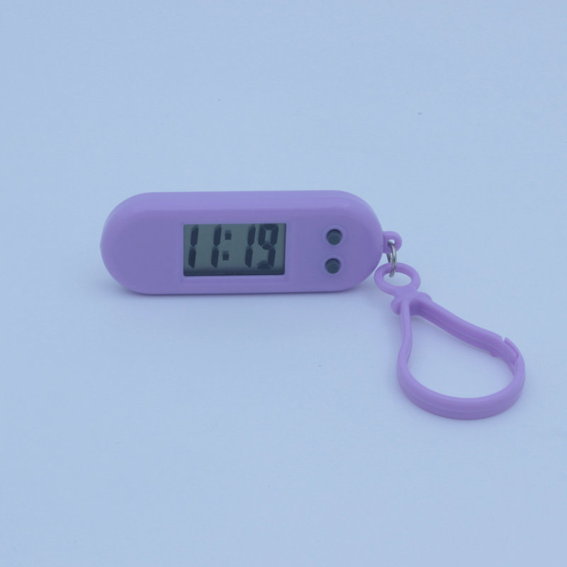 Small hanging watch examination watch backpack key timer mini electronic clock triangle Oval