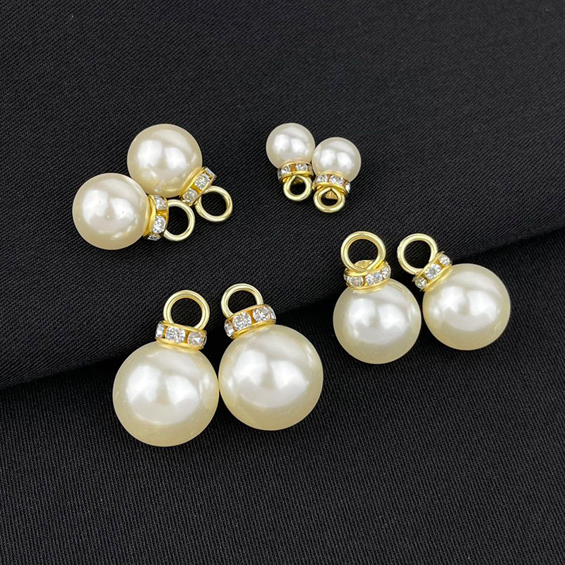 Оптовая фабричная сумка для подарков на свадьбу с жемчужным подвесом из АБС, имитация жемчуга, аксессуары для одежды, декоративный замок