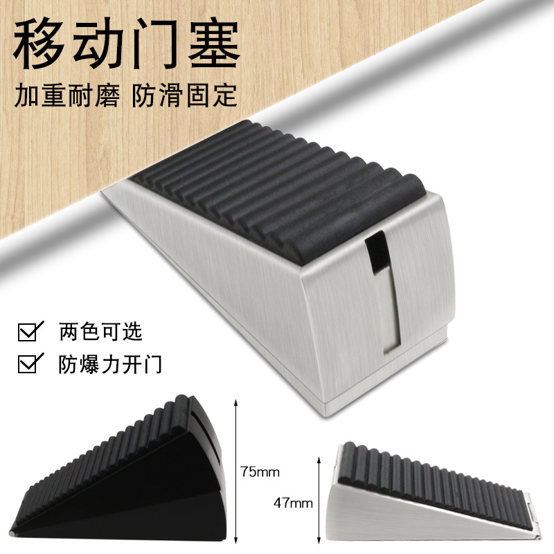 Дверной фиксатор, противоударный, фиксирующий, большой зажим для двери