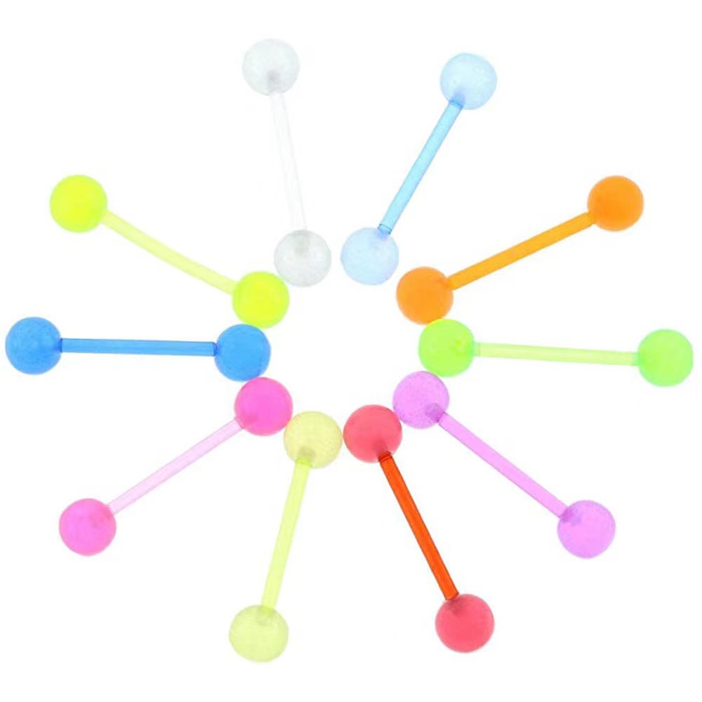 Spot Luminous Tongue Nail Jelly Luminous Full Size Multi-color Cross-border Amazon