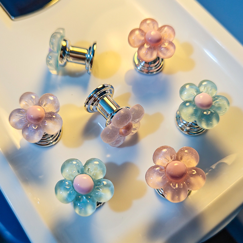 Книга о Красной Шапочке Цветочный туалетный пресс Длинный маникюр Специальный универсальный креативный переключатель смыва