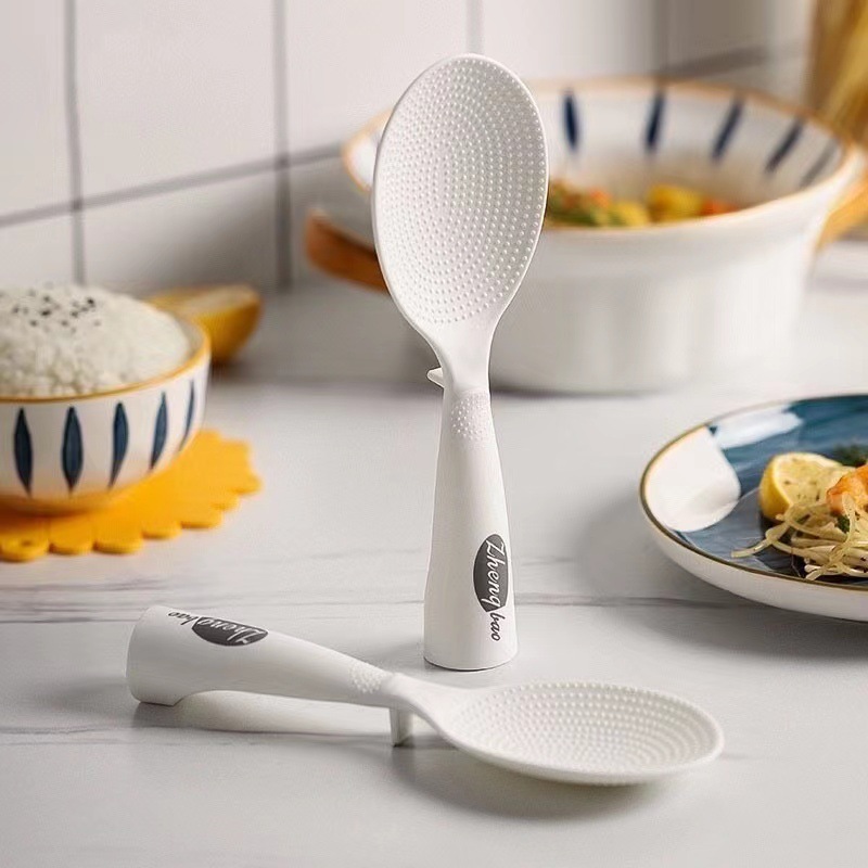 Non-Stick Rice Spoon Can Be Used for Vertical Japanese-Style Household Rice Cooking Rice Cooker Non-Stick Rice Cooker Plastic Rice Spoon