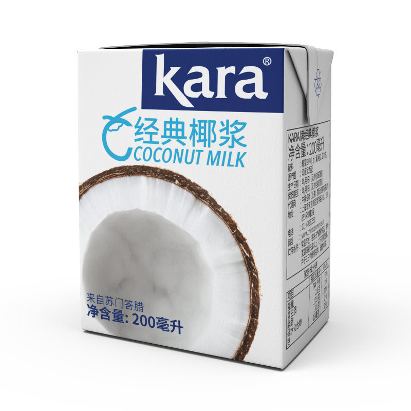 Kara Jiale Coconut Milk Imported Coconut Milk Coconut Juice Household Small Package Sago Milk Tea Shop Household Baking Materials