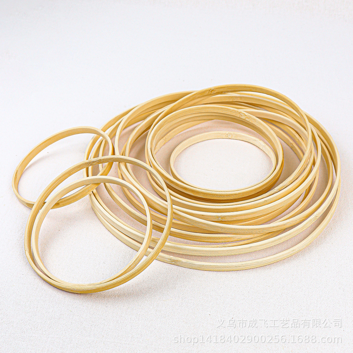 Factory direct bamboo embroidery stretch adjustable embroidery bamboo new environmentally friendly cross-stitch circle tool flower stretch embroidery circle