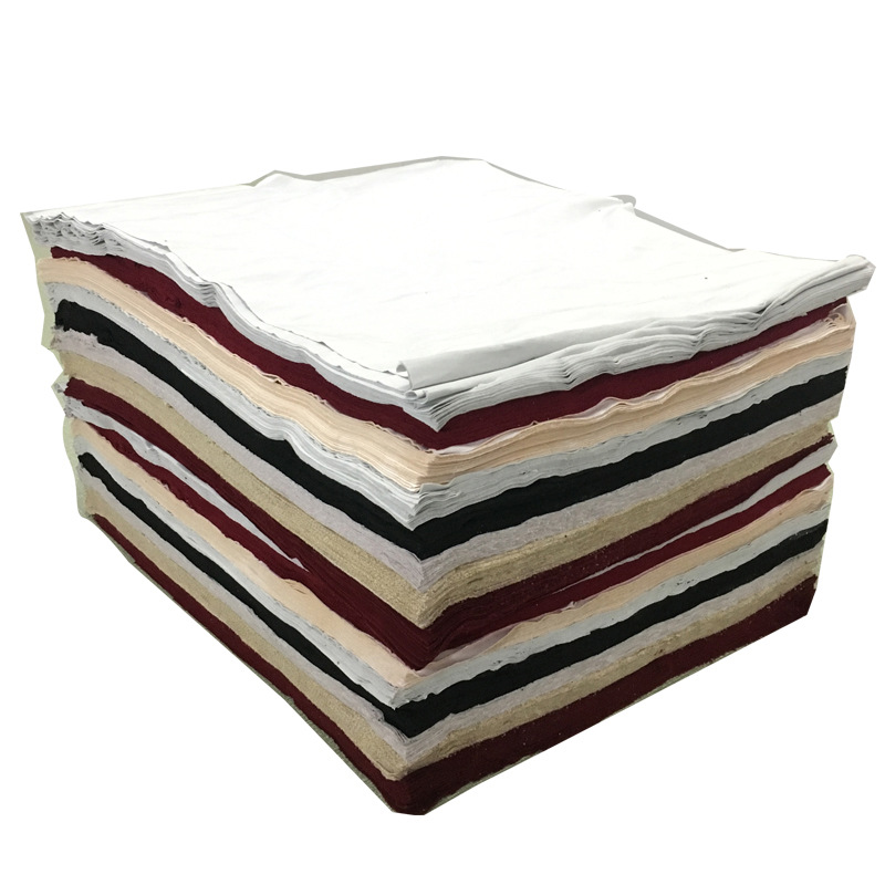 Industrial Brand New Cleaning Cloth Large Pieces of Polyester-Cotton Waste Cloth Oil-Absorbing Cotton Rag Lint-Free Cloth Scraps Industrial Rags Leftover Material