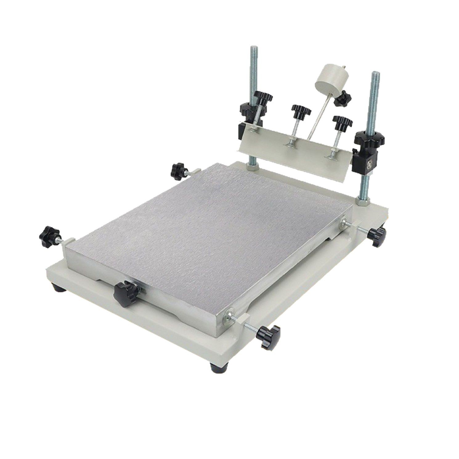 Factory direct screen manual solder paste ink SMT printing machine table flat surface precision hand printing table source