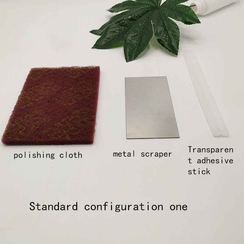 Snowboard repair suit PTEX repair stick metal scraper polishing pit scratch repair restoration snowboard maintenance