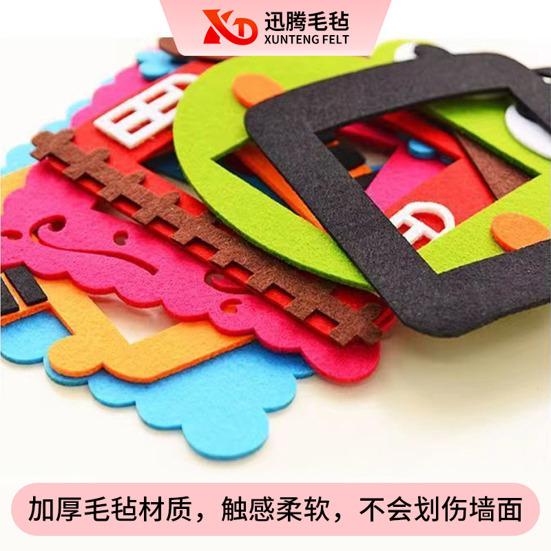 Wholesale Cartoon Cute Felt Switch Stickers for Living Room and Bedroom Decoration Without Damaging the Wall Animal Felt Switch Set