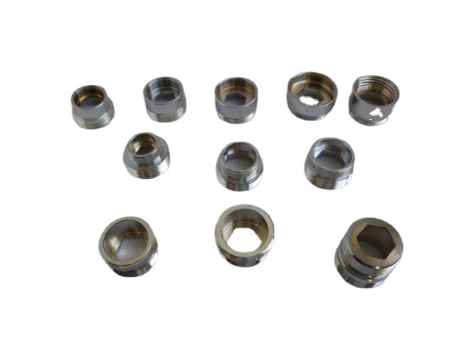 Faucet accessories bubbler water purifier water purifier adapter external teeth internal teeth 4 points to M22 fine teeth connector