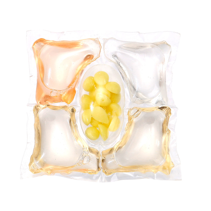 Five-in-one laundry beads lasting fragrant beads clean and supple strong decontamination laundry ball laundry beads wholesale manufacturers