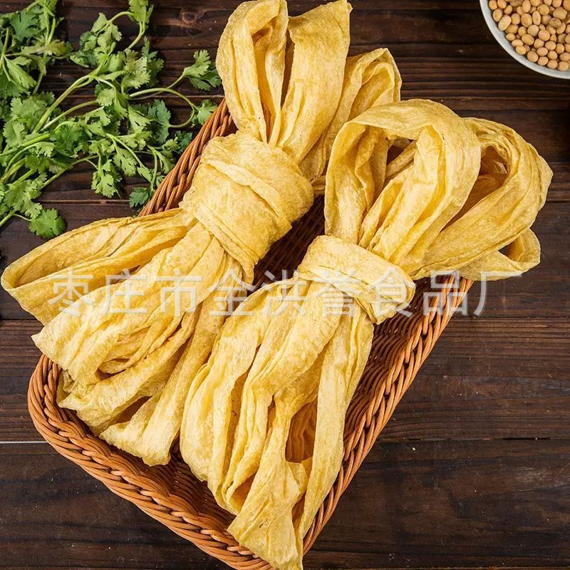 No salt grain dry goods baked bean skin oil bean skin artificial meat protein meat vegetarian meat bean products wholesale