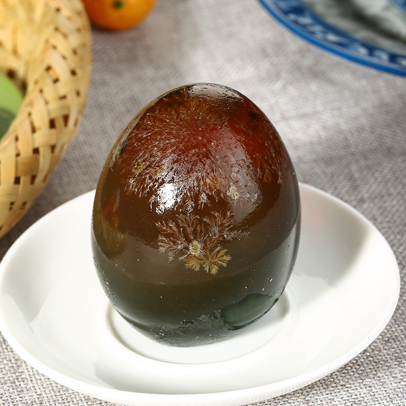 10 preserved eggs of Songhua eggs, whole box of preserved eggs, preserved eggs of Songhua, local duck eggs, salt, ready-to-eat commercial Weishan Lake factory, now available