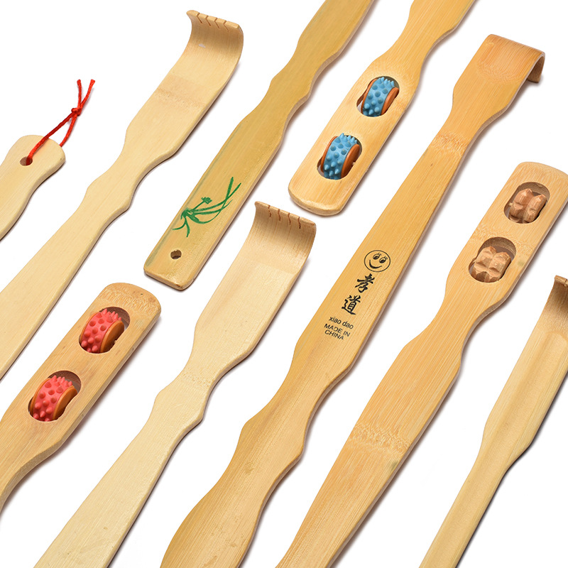 Bamboo scratch itch don't ask for old man le filial son hand lettering stall supply back scratch itch device wholesale itch