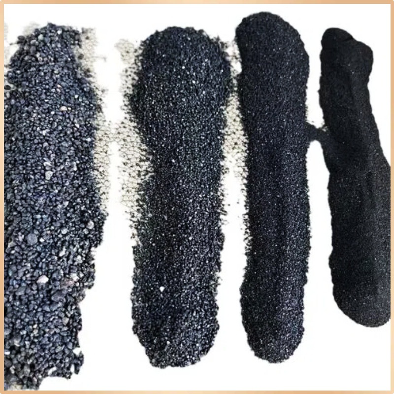Manufacturer Long-Term Supply of Iron Sand Counterweight Iron Sand High Specific Gravity Iron Sand Mechanical Sandblasting Counterweight Iron Sand Iron Ore