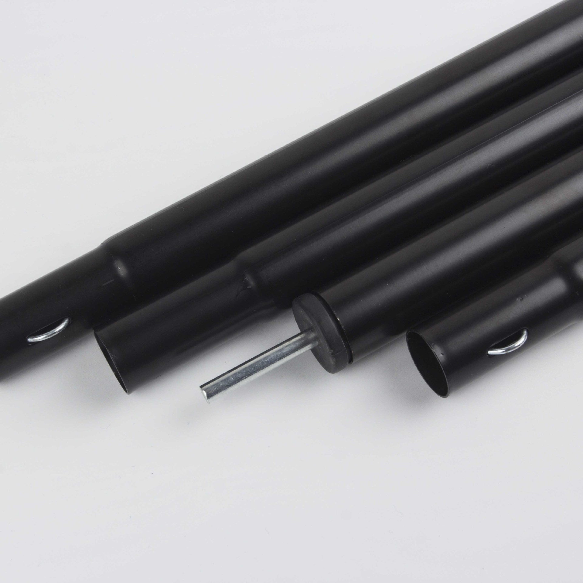 Hot selling outdoor canopy support Rod 16mm four sections 2 meters three sections 1.5m iron pipe canopy Rod segmented fixed rod