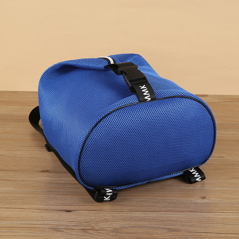 Factory direct supply leisure new unisex nylon backpack Joker fashion simple mesh bag wholesale