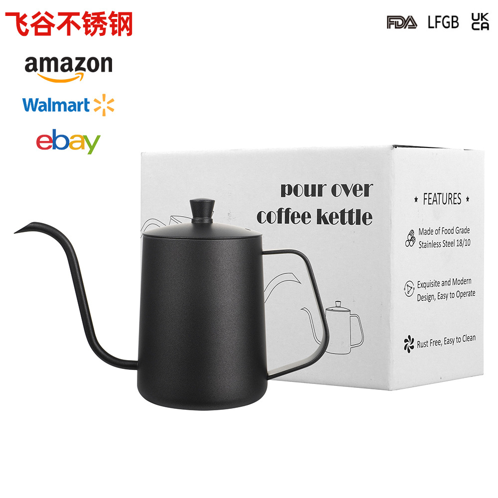 25 лет новая кросс-бордерная ручная кастрюля, бытовая, из нержавеющей стали 304, с крышкой, тонкая кастрюля