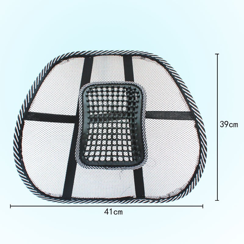 Car Mesh Lumbar Summer Breathable Massage Seat Backrest Office Multi-purpose Car Universal Waist Protection Cushion