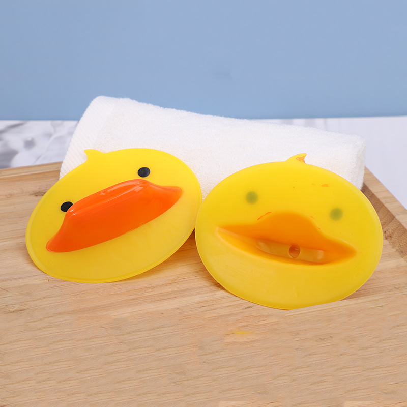Factory Direct Creative Kitchen small yellow duck anti-scald clip duckbill heat insulation pad heat insulation cover self-priming small yellow duck anti-scald clip