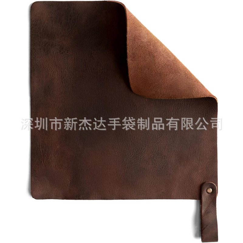 Квадратная изоляционная доска из первой кожи коровы, необходимые кухонные принадлежности для дома, защитная доска для выпечки, устойчивая к пятнам и износу