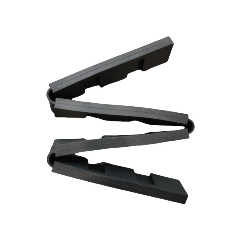 Silicone Stainless Steel Drain Curtain Accessories Flat Square Tube Easy Installation and Disassembly