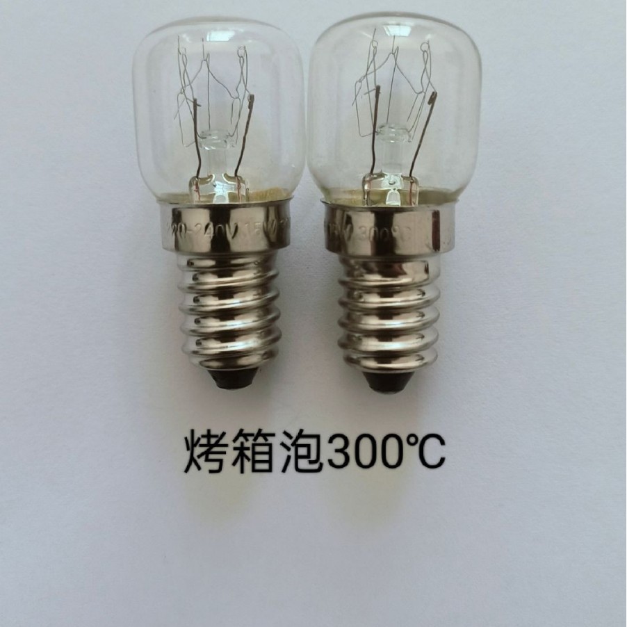 FacTory DirecT T22 Us STandard Bulb 300 Degree OvEn Bulb RefrigeraTor Bulb 220vE14