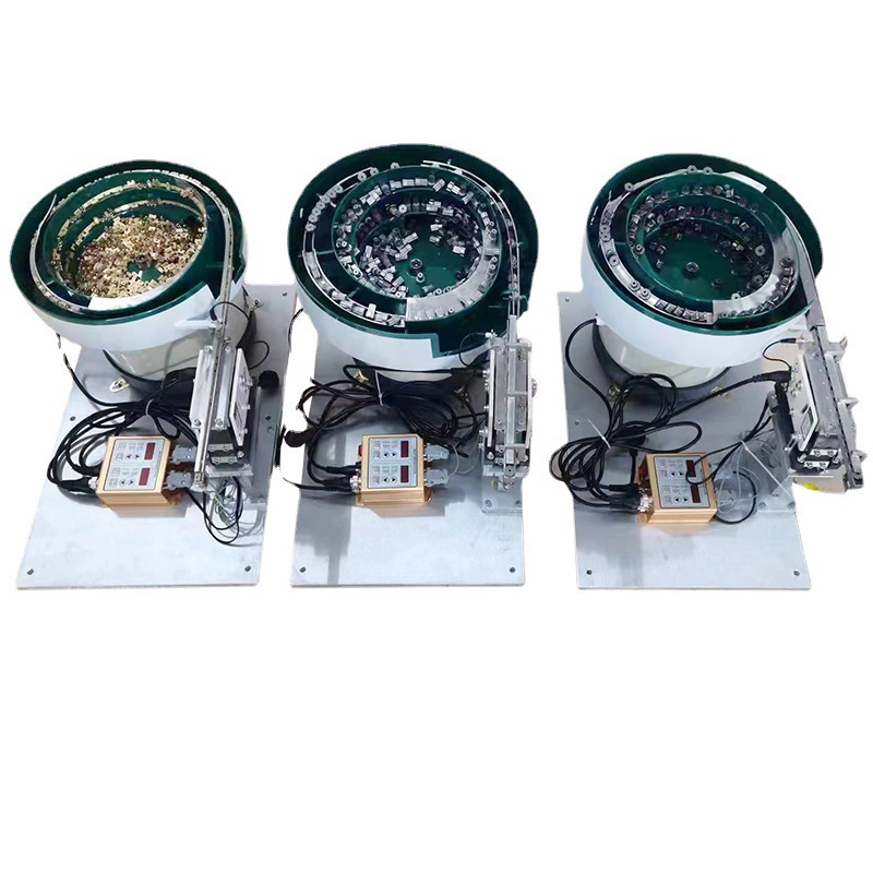 Non-standard vibrating plate feeder manufacturer hardware screw nut spring electronic medical plastic automatic vibrating plate