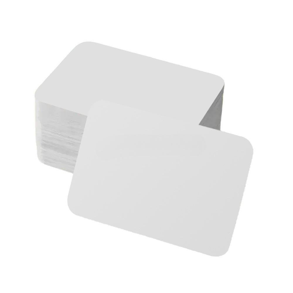 Hot Selling Plastic Waterproof Security Enhanced White Blank Polyvinyl Chloride Card with I Code Slix-L Chip Neutral
