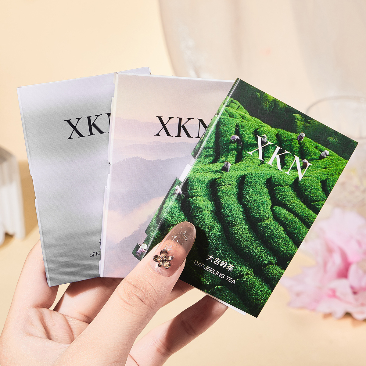 3ml perfume sample Q version card trial men and women lasting natural light fragrance portable gift night market live wholesale
