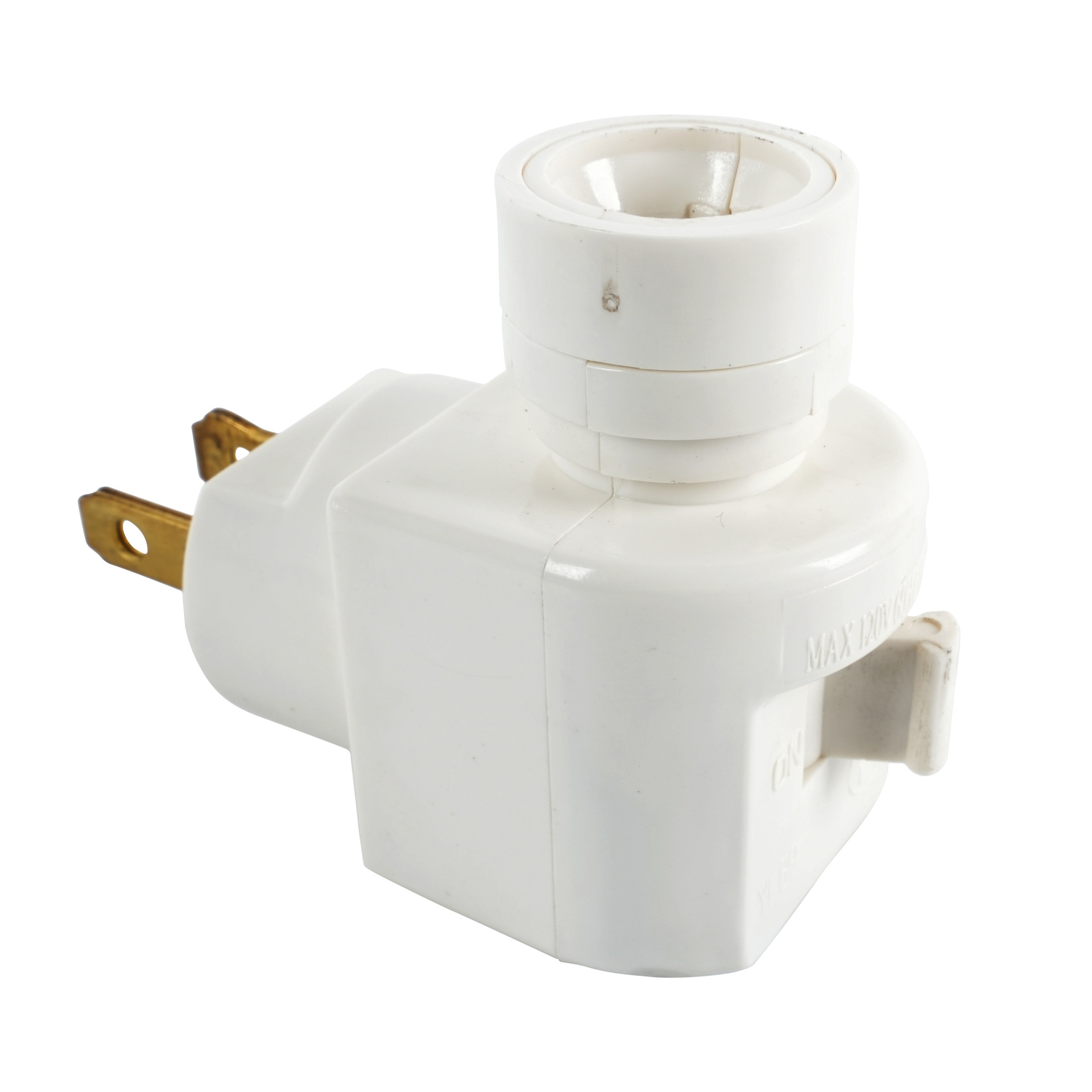 Ul 120V 60Hz 7W макс, 360° вращающийся ночник, патрон