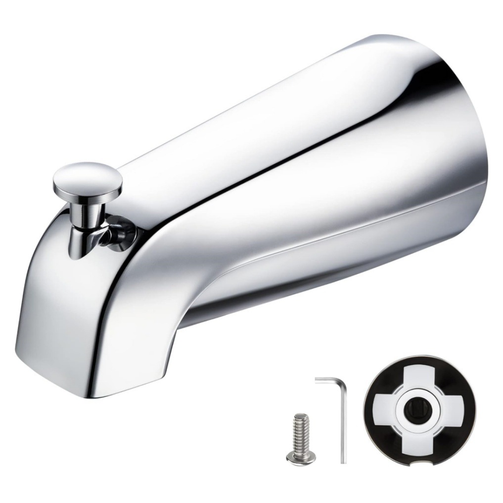 Скрытый смеситель для ванны с выдвижным изливом, смеситель для ванной, специфичный для Amazon, душевой комплект в американском стиле