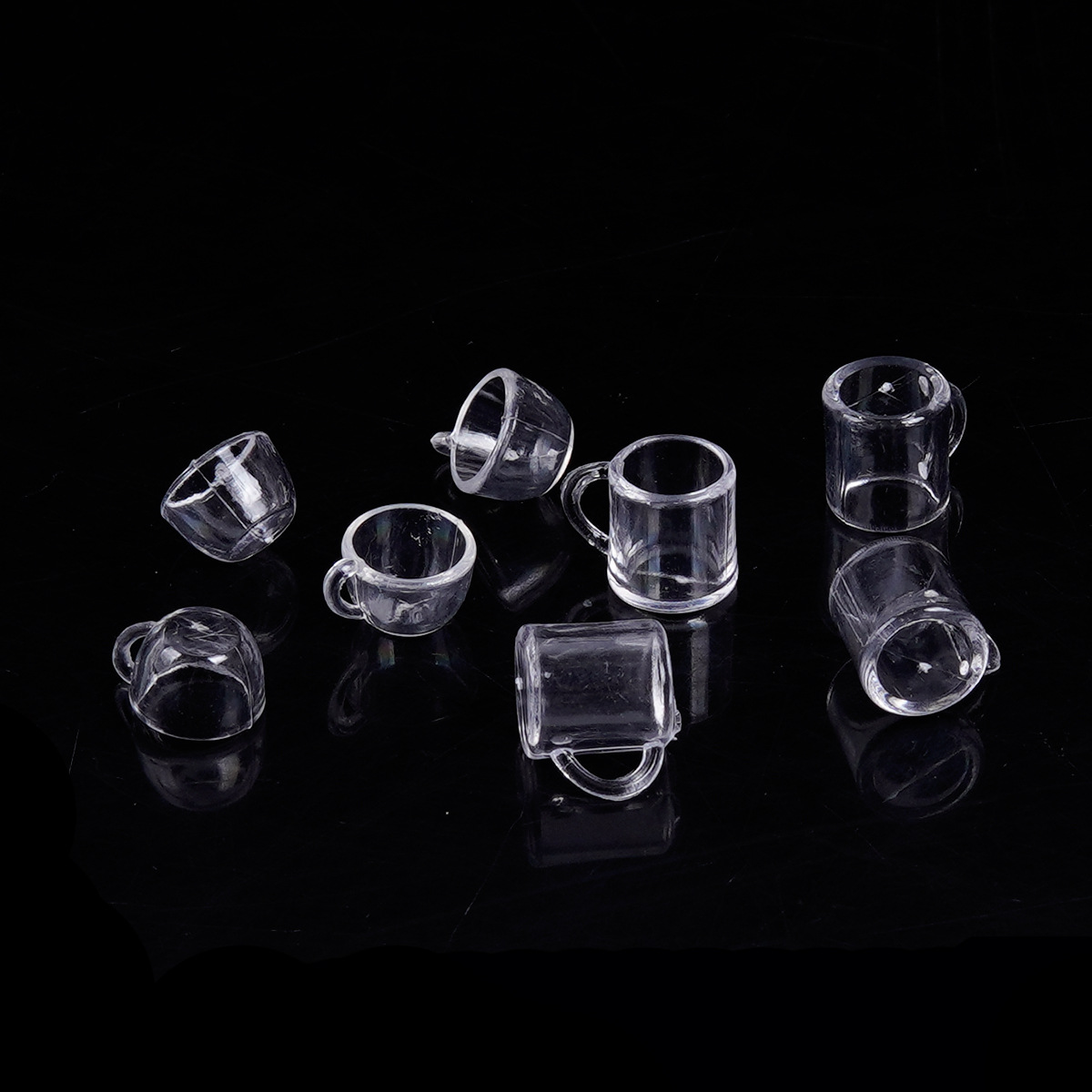 1:12 Mini Goblet Doll House Kitchenware Container Miniature Food Play Cup Mini Red Wine Glass Small Cup