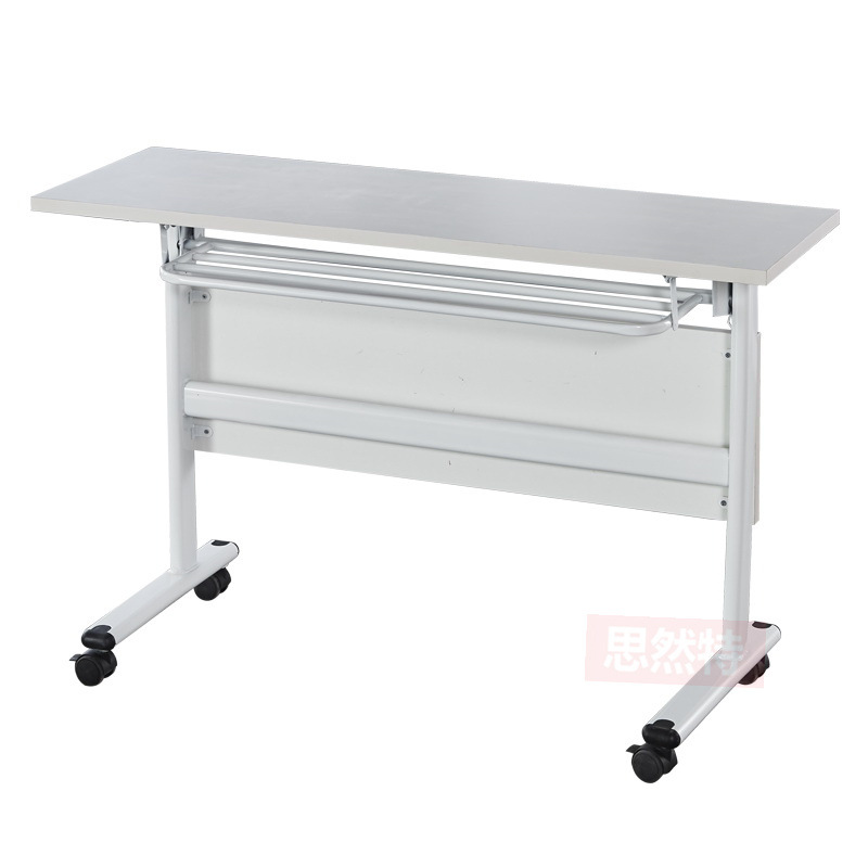Folding Training Table Desk Splice Educational Institutions Rollover Conference Mobile Desk and Chair Combination Manufacturers