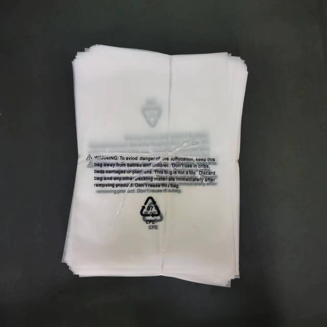 Factory Customized Cpe Bags, Clothing Packaging Bags, Gift Bags, Hardware and Electronic Products Transparent Bags, Can Be Printed with Logo, Waterproof