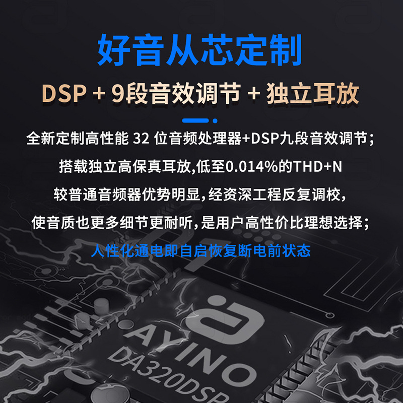 WiFi Streaming Media Music Box Network Play Fiber Coaxial aptX Wireless Bluetooth Audio Receiver WR320