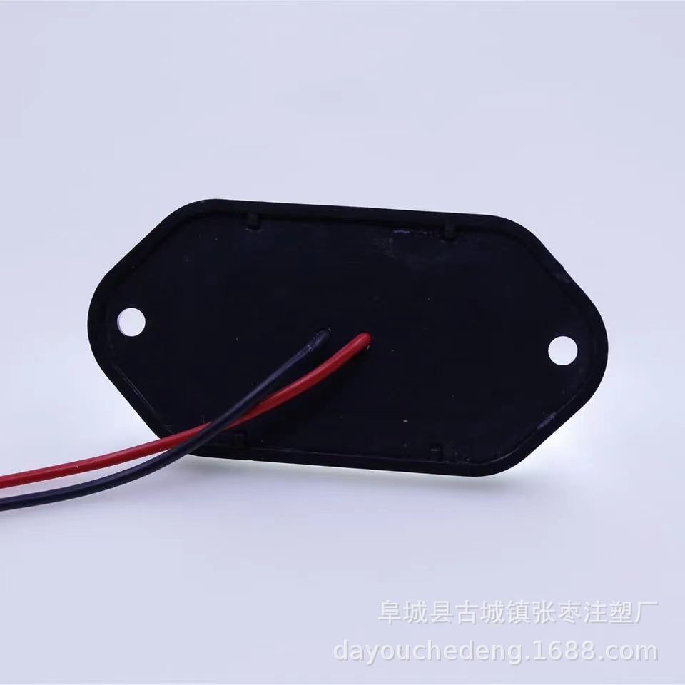 Factory direct sale 6LED truck license plate light car truck bus trailer tail light 12-24v side light