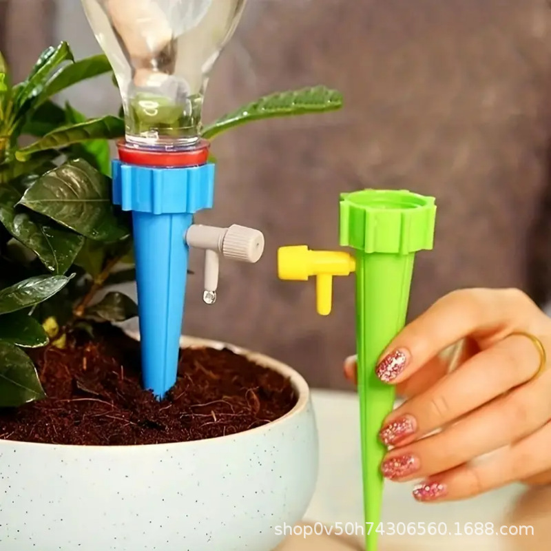 Automatic Watering Device for Lazy People, Adjustable Home Watering Device, Flower Pot Seepage Device, Balcony Dripper