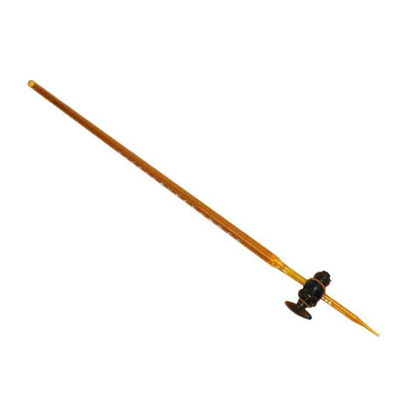 Acid Burette Basic Burette 10ml25ml50ml Laboratory Glass PTFE Burette Brown White