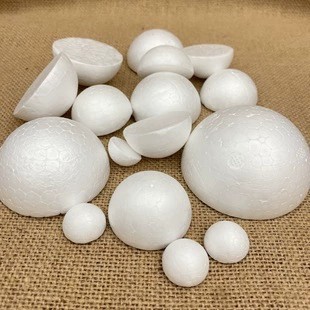 Foam hemisphere 2cm-30cm EPS Poly Dragon foam half ball wedding decoration factory outlet