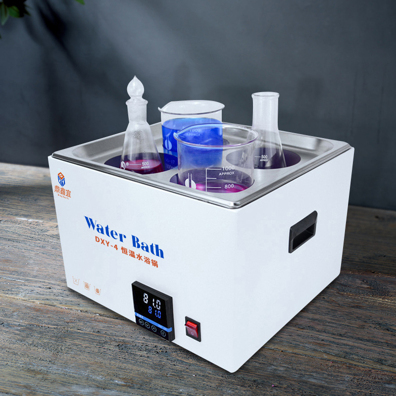 Electric Thermostatic Water Bath with High Precision ±0.5 ℃ Laboratory Medical Food Processing Heating Temperature Control Equipment