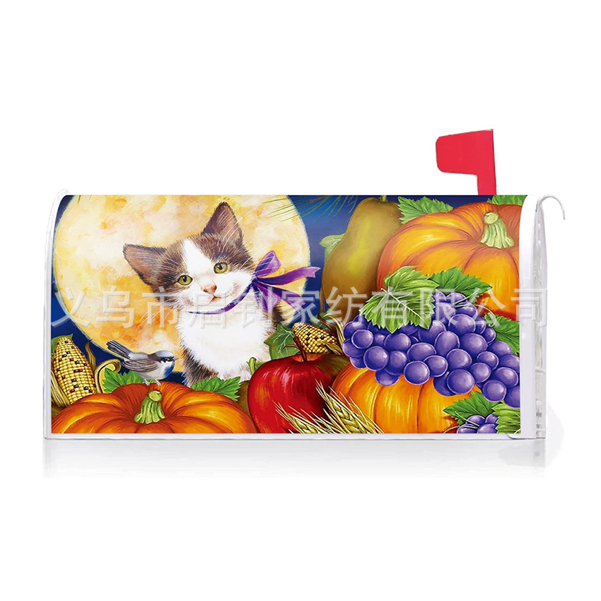 Декоративный чехол для почтового ящика с тканевым принтом, защитный чехол для почтового ящика