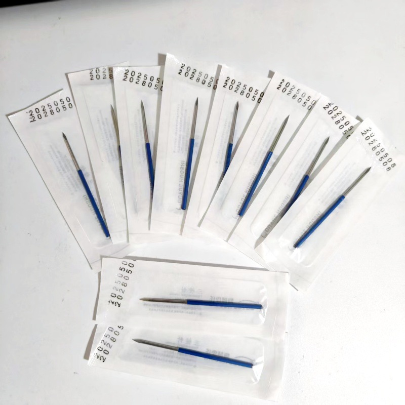 Acne Needle, Triangular Needle, Acne Removal, Beauty Salon, Fat Particle Removal, Acne Removal, Triangular Needle, Closed Mouth Medical