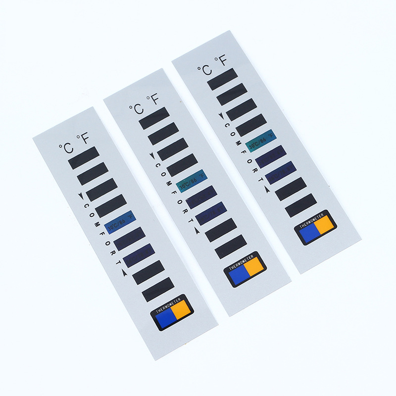 Clothing Thermometer Temperature Measurement Range 22 ℃ -38 ℃ Clothing Accessories Clothing Thermometer Patch Manufacturer