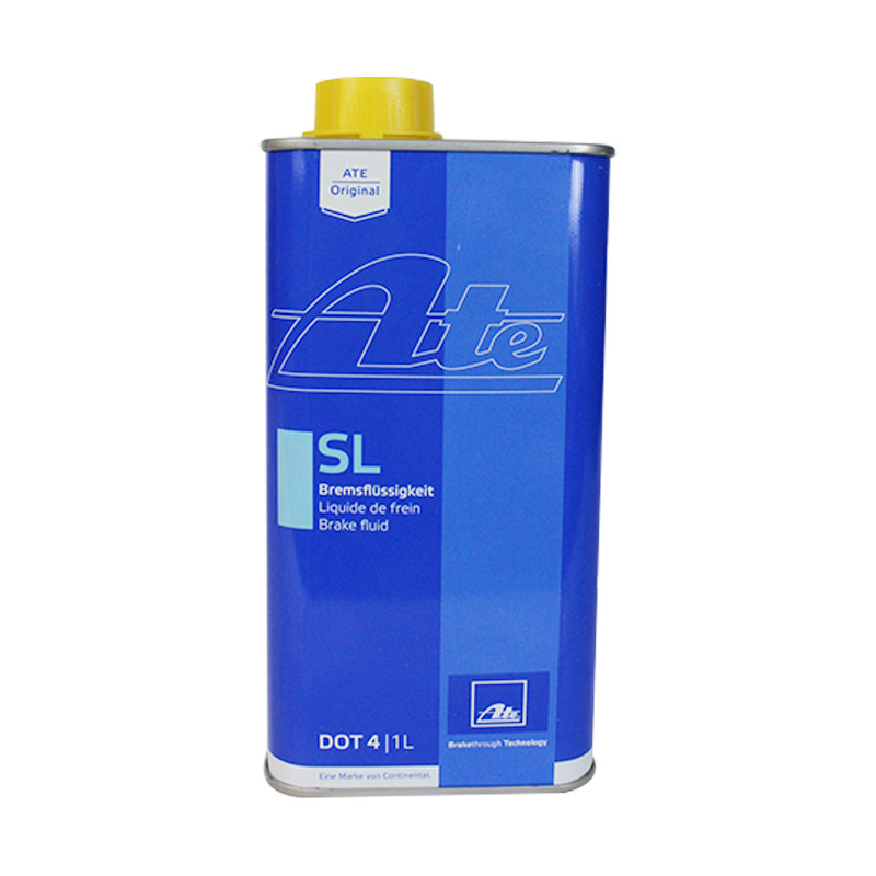 Импортированное из Германии тормозное масло ATE DOT4 SL 1Л, лицензированный товар, бесплатная доставка