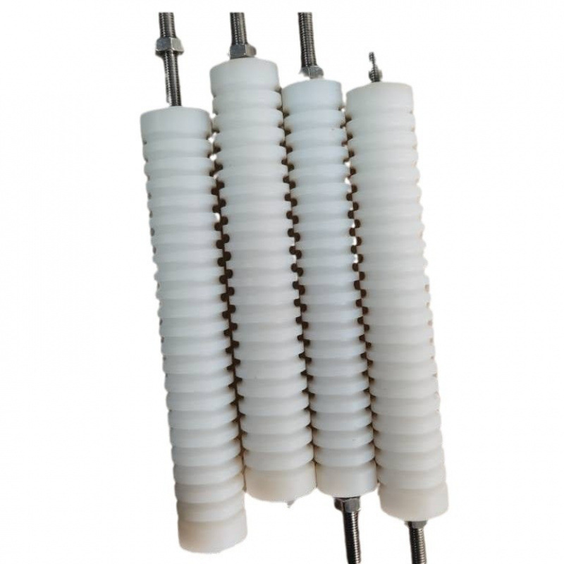 Nylon Rod Conveying Hollow Nylon Spool Slitting Plastic Granulator Slitting Sink Granulator Nylon Roller Granulation