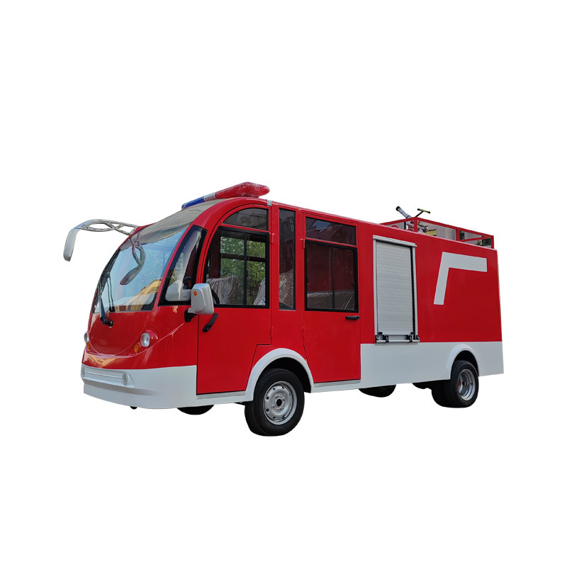 Electric Four-Wheel Mobile Micro Fire Patrol Car Community Property Factory Fire Truck Fire Extinguishing Fire Sprinkler Truck