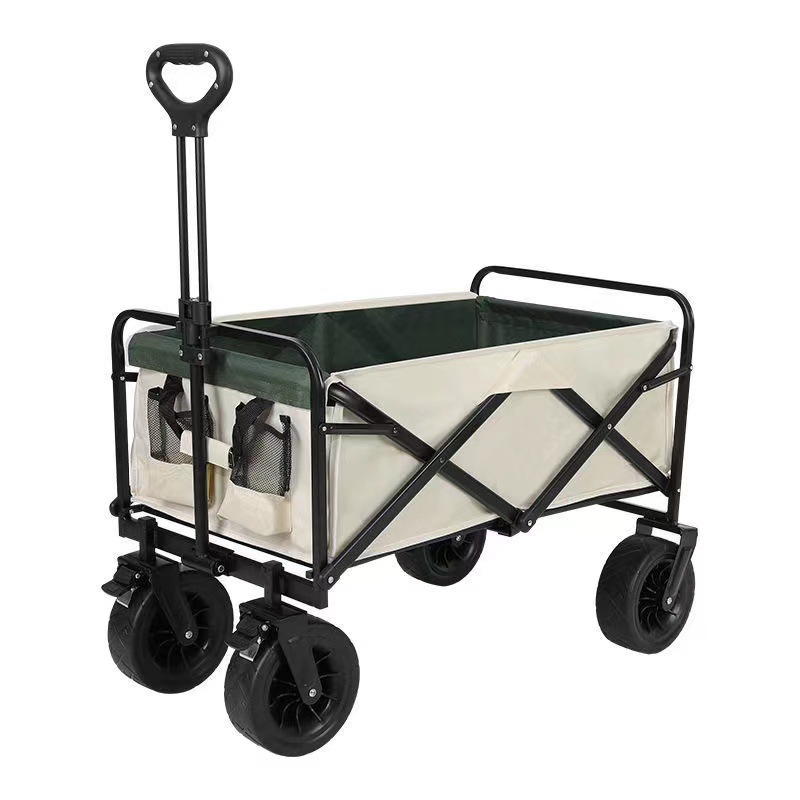 Outdoor Foldableable Camper Van, Camper Trolley, Picnic Trolley, Trailer, Stall Cart, Express Cart